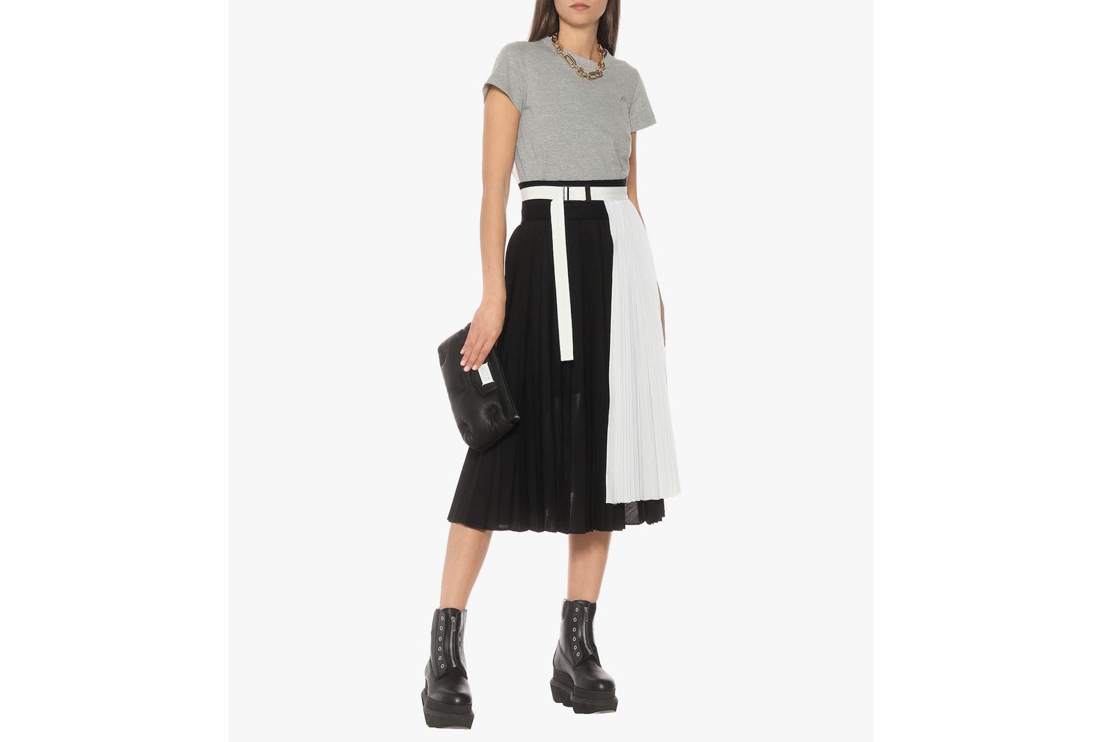 Pleated Skirt Trend Best Fall/Winter Pieces Valentino Prada Sacai MM6 Maison Margiela ARKET