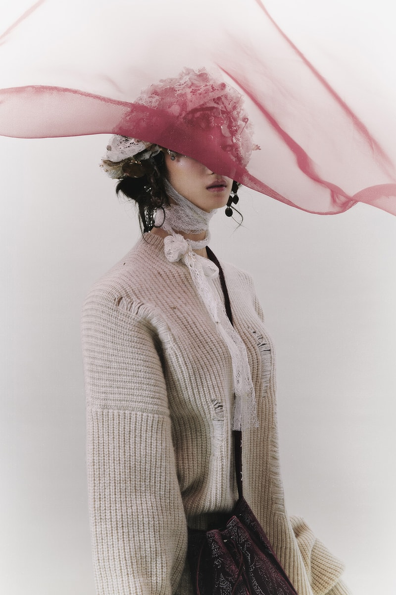 professor e fall winter collection womenswear lookbook knitwear sweaters coats taiwan emerging designer