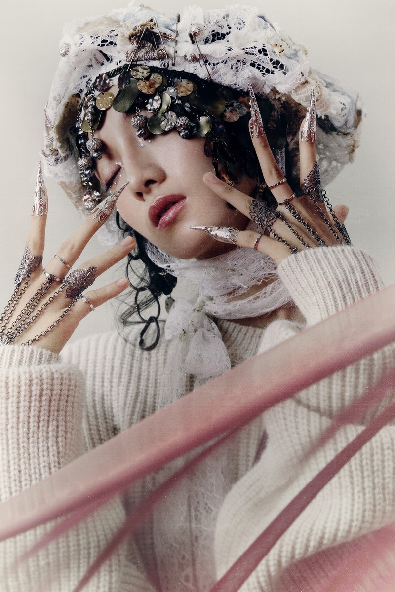 professor e fall winter collection womenswear lookbook knitwear sweaters coats taiwan emerging designer