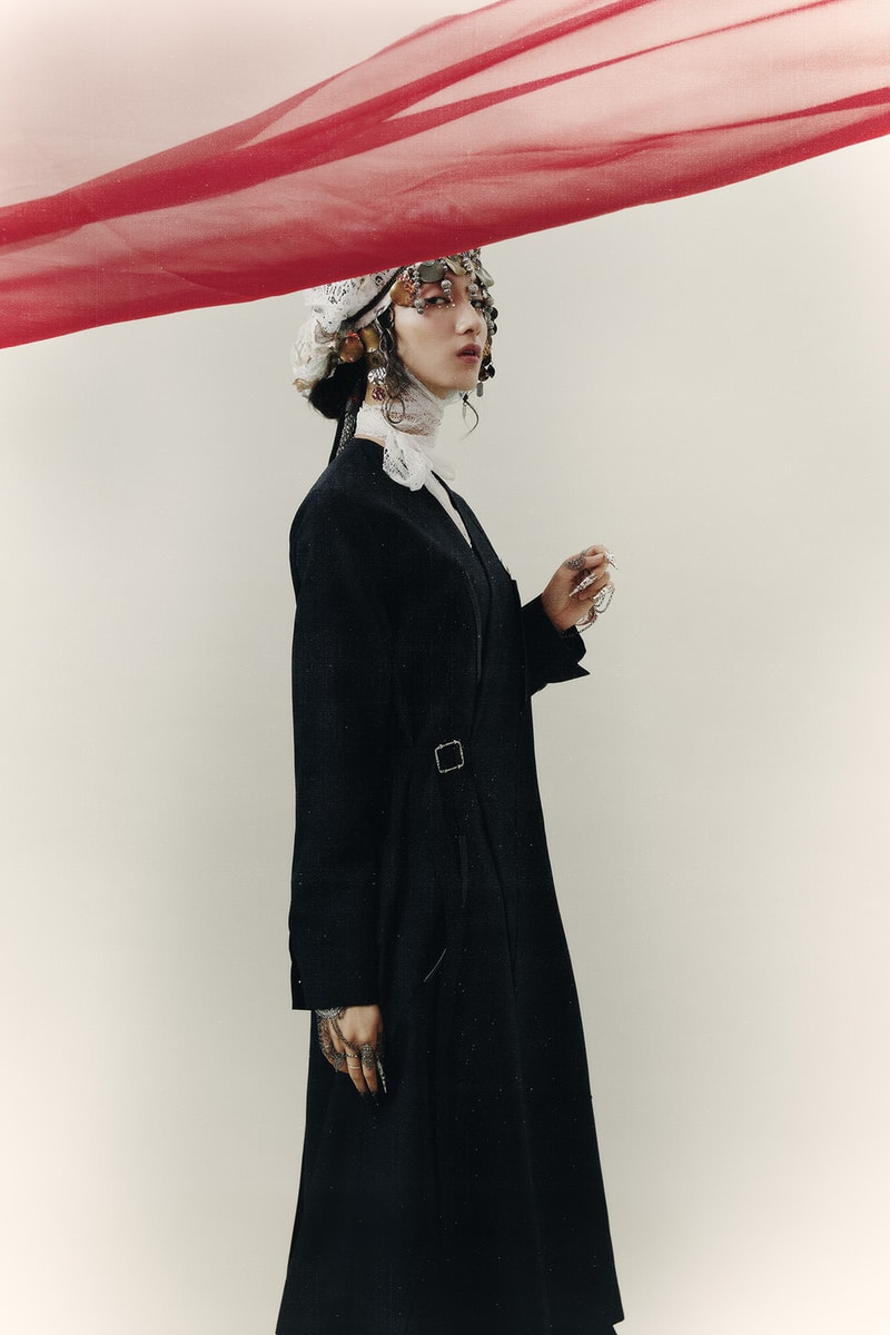 professor e fall winter collection womenswear lookbook knitwear sweaters coats taiwan emerging designer