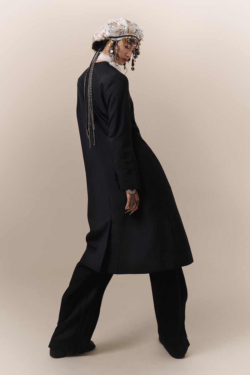 professor e fall winter collection womenswear lookbook knitwear sweaters coats taiwan emerging designer