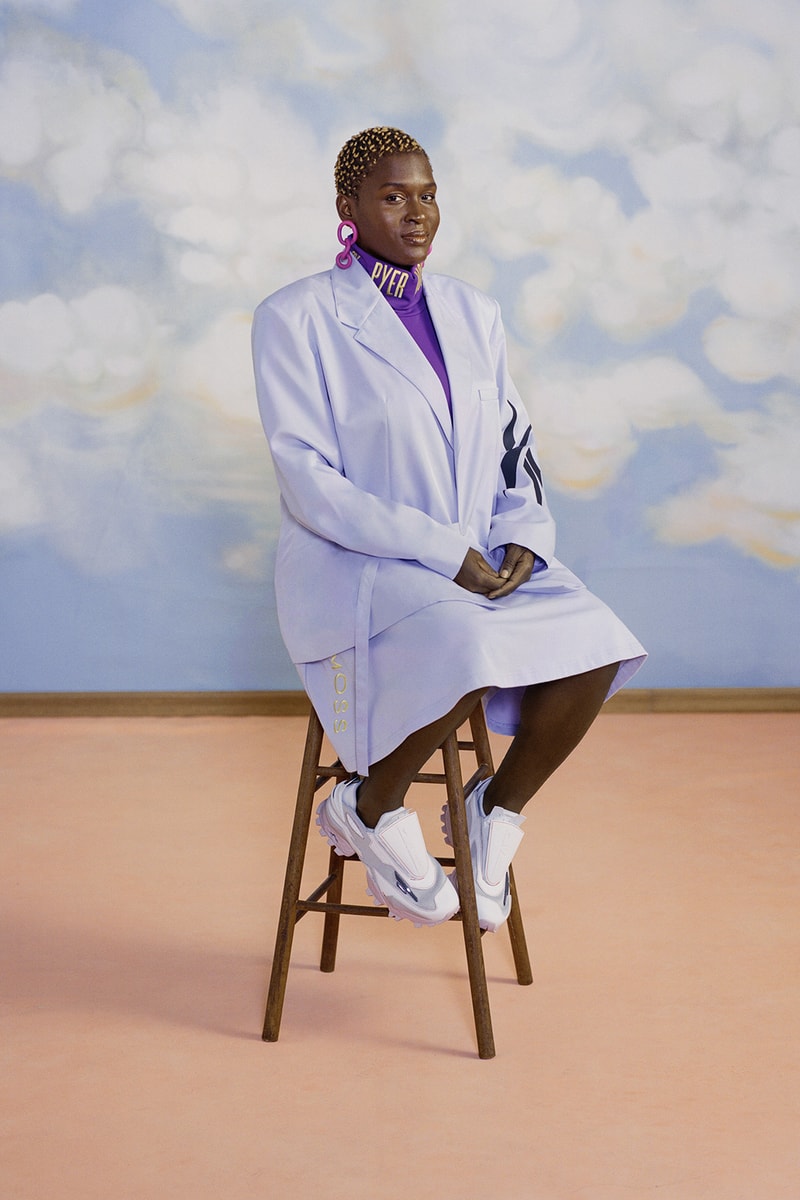 reebok by pyer moss experiment 4 fresco sneakers collaboration sweaters dresses sweatpants release date info