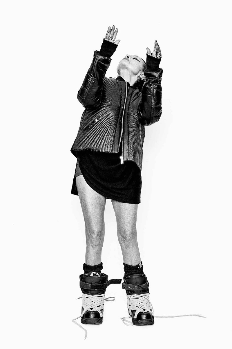 Rick Owens Michele Lamy Moncler Genius Tour Fashion Talks Conversation Outerwear Lookbook