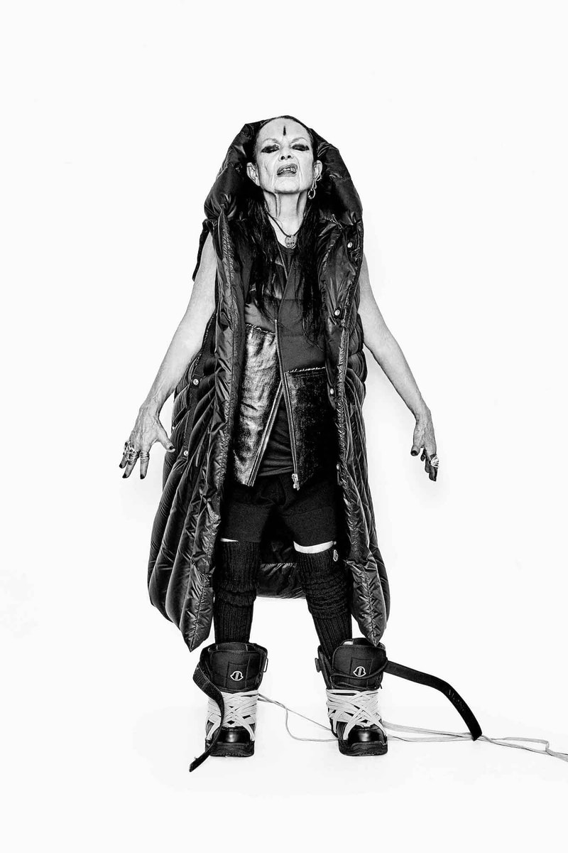 Rick Owens Michele Lamy Moncler Genius Tour Fashion Talks Conversation Outerwear Lookbook