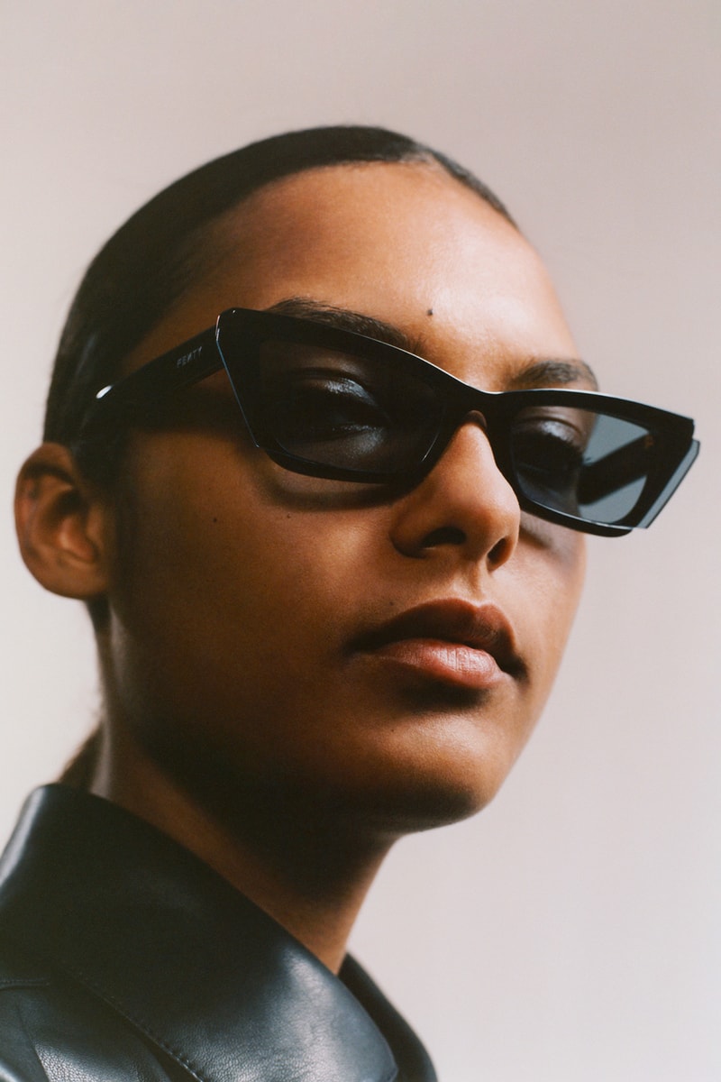 Rihanna FENTY "10-20" Sunglasses Collection Blockt II Mask White Black