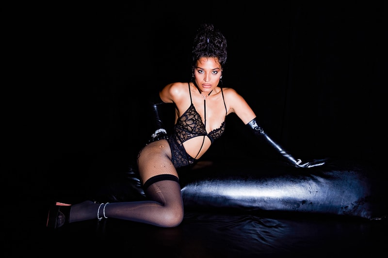 Savage X Fenty Rihanna Show Vol 2 Lingerie Black Widow Indya Moore