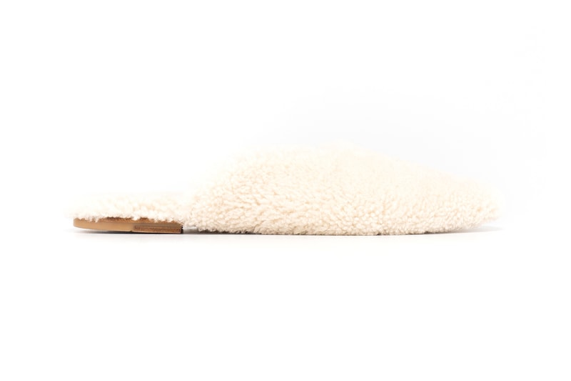 Sleeper Shearling Slippers Mules Pink Orange