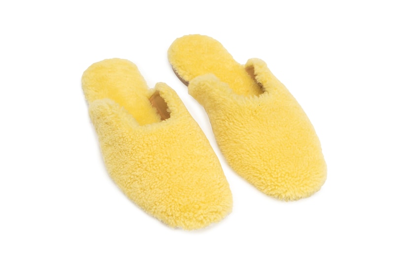 Sleeper Shearling Slippers Mules Pink Orange