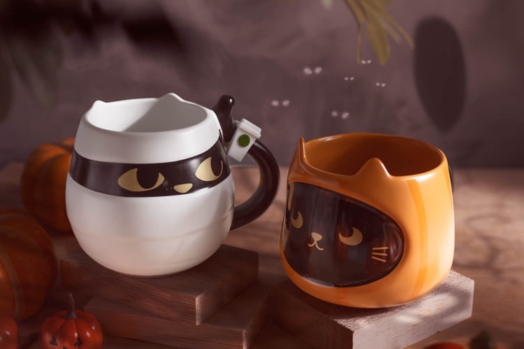 Starbucks' Halloween Cup Collection Is for Cat Lovers
