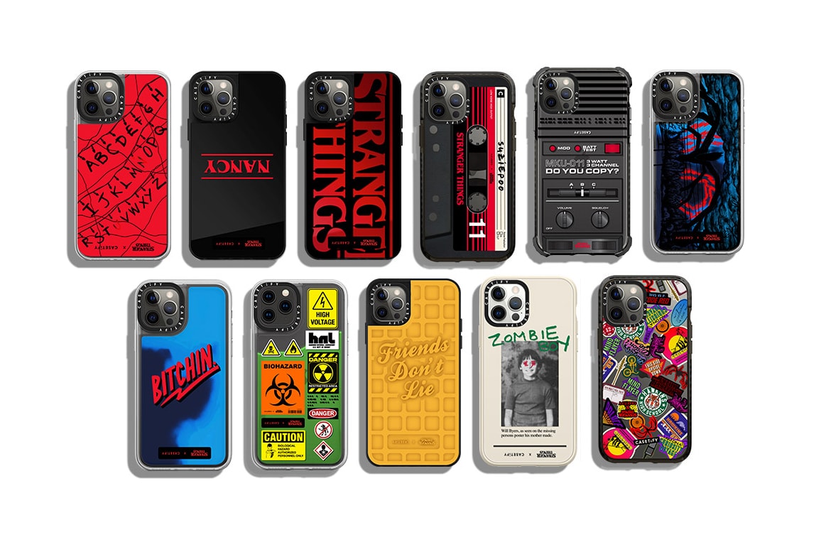 Stranger Things x Casetify Phone Case Collaboration Collection iPhone