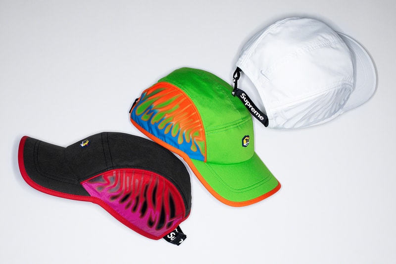 supreme nike collaboration air max plus sneakers black red neon green orange white shoes footwear sneakerhead