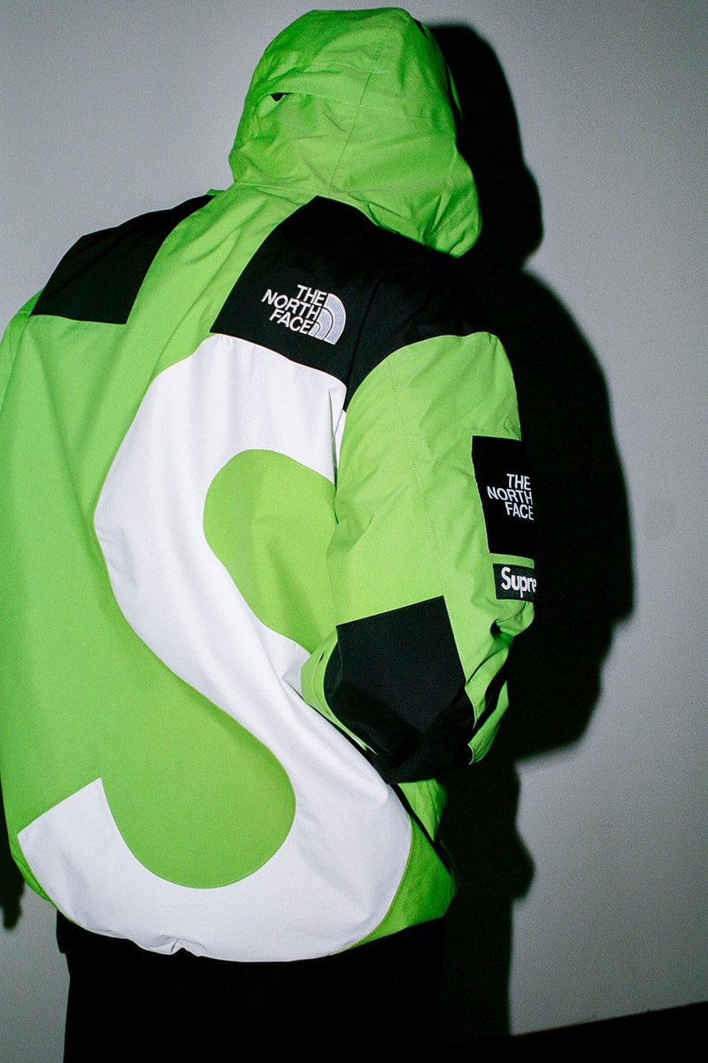 Supreme x The North Face Fall/Winter 2020 Jacket Collaboration Collection Puffer Green Red
