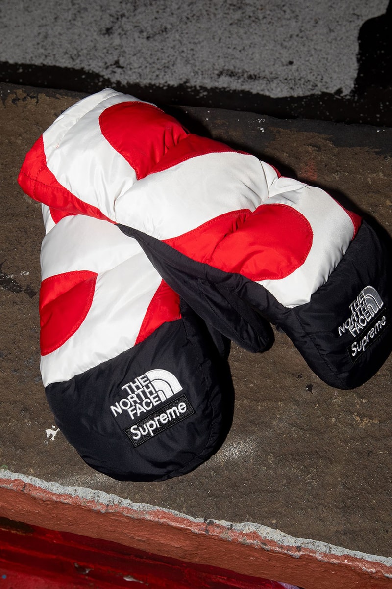 Supreme x The North Face Fall/Winter 2020 Jacket Collaboration Collection Puffer Green Red