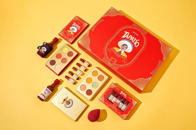 Tapatío Hot Sauce Makeup Collection HipDot Collaboration Eyeshadow Lip Gloss