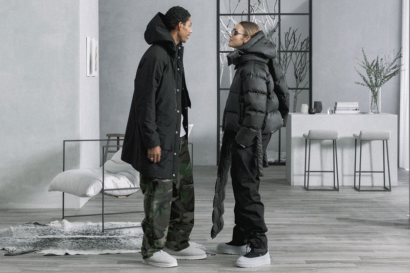 stampd ugg boots slides slippers tasman fluff collaboration 3-in-1 covers liners detachable fall winter shoes release