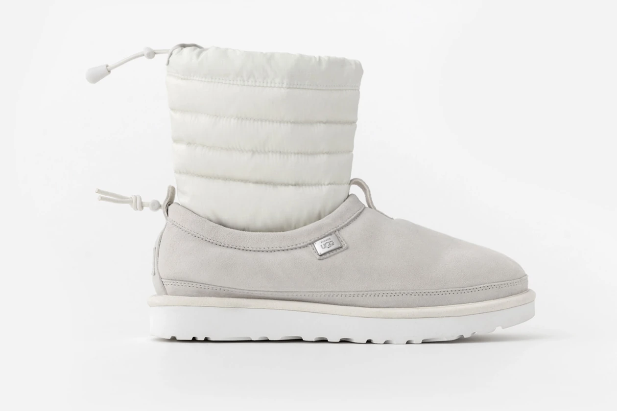 stampd ugg boots slides slippers tasman fluff collaboration 3-in-1 covers liners detachable fall winter shoes release