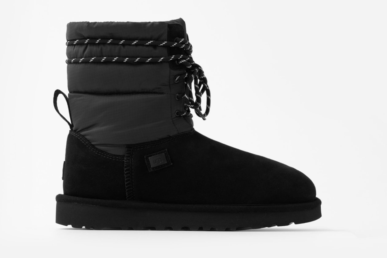 stampd ugg boots slides slippers tasman fluff collaboration 3-in-1 covers liners detachable fall winter shoes release