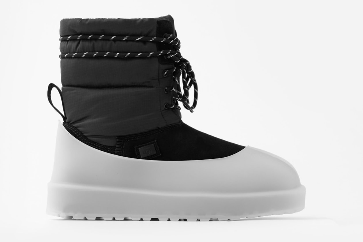 stampd ugg boots slides slippers tasman fluff collaboration 3-in-1 covers liners detachable fall winter shoes release