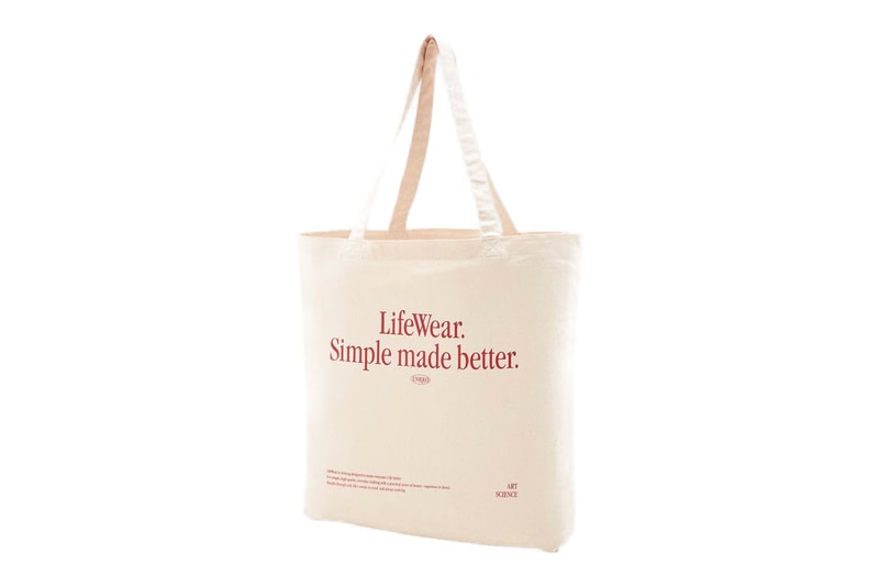 uniqlo lifewear tote bags eco-friendly sustainable cotton canvas price release