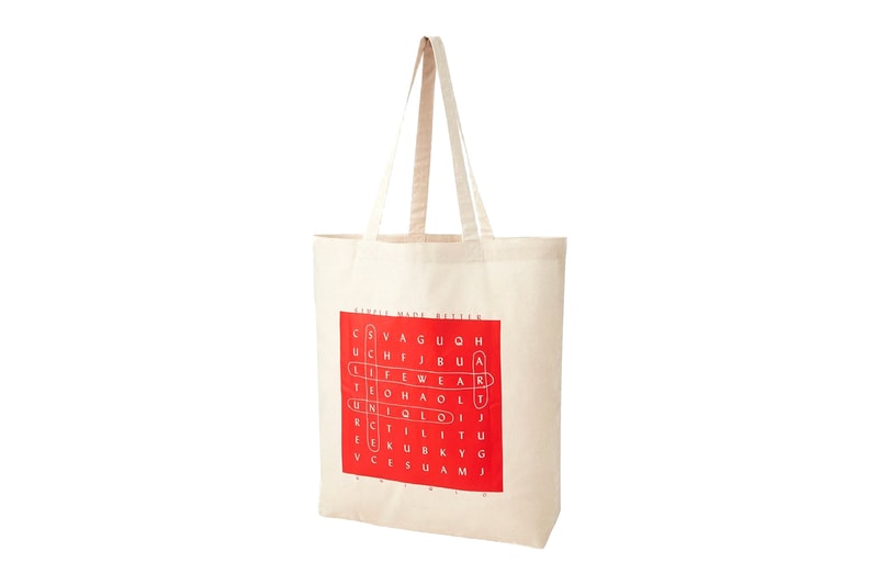 uniqlo lifewear tote bags eco-friendly sustainable cotton canvas price release