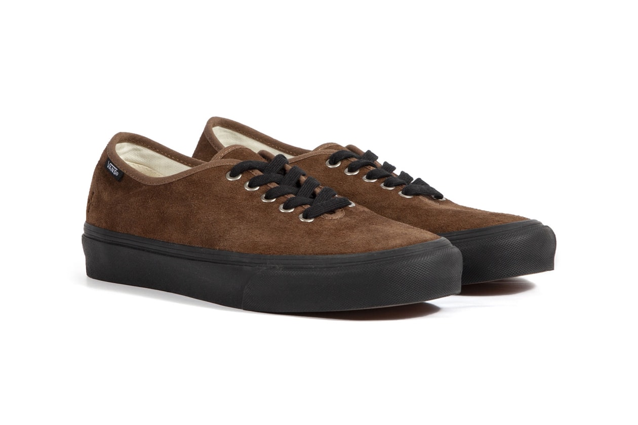 noah vans authentic og era lx collaboration suede corduroy fall winter sneakers release