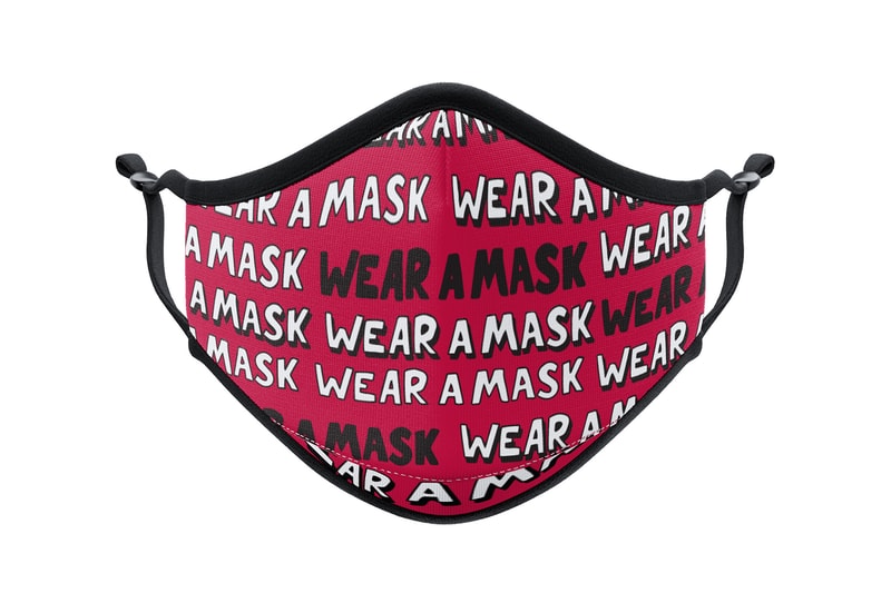 vistaprint artist face mask collaboration collection awake ny vote orange black