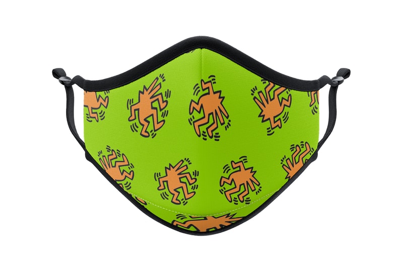 vistaprint artist face mask collaboration collection awake ny vote orange black