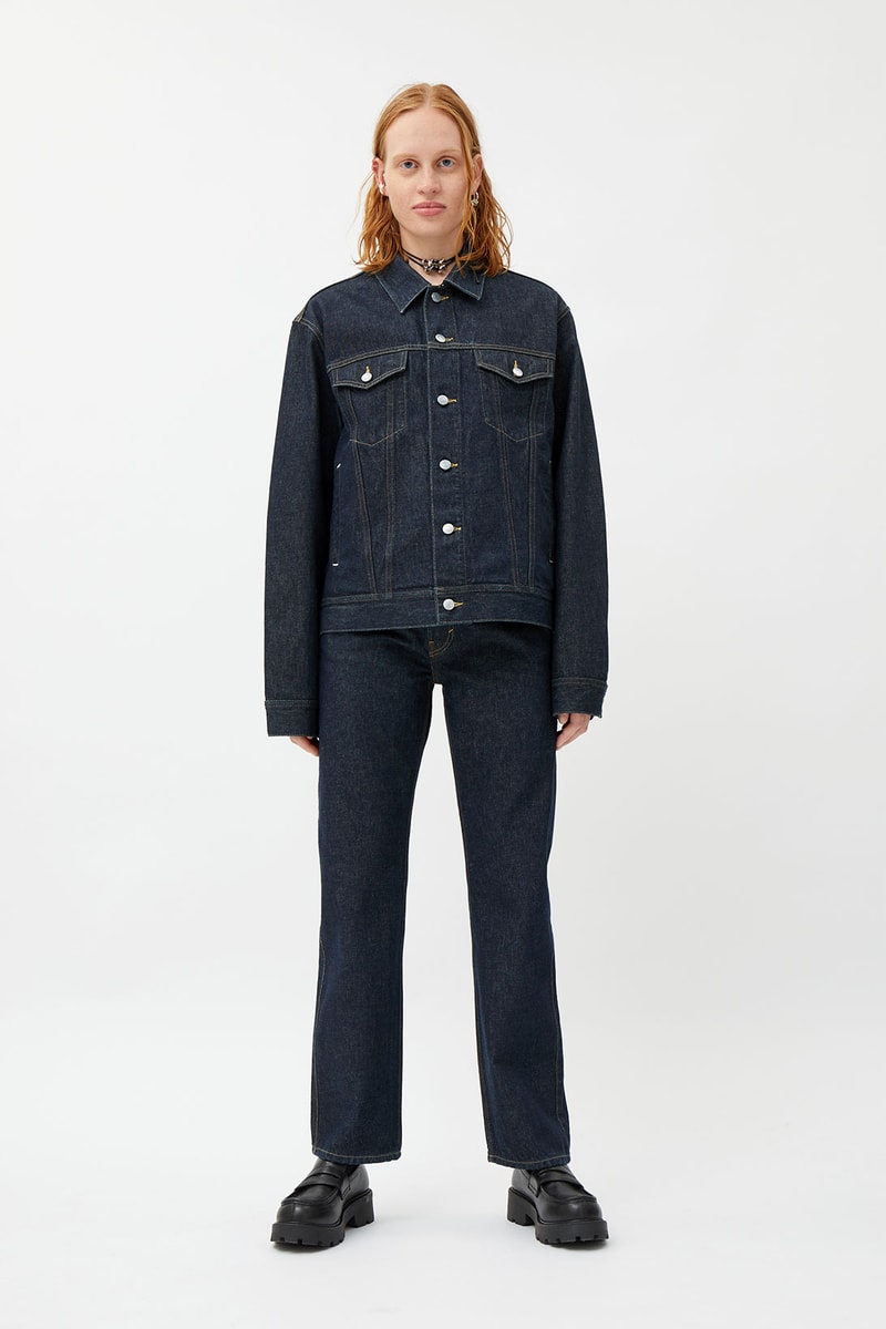 weekday denim jeans jackets sustainable recyclable eco-friendly capsule collection 