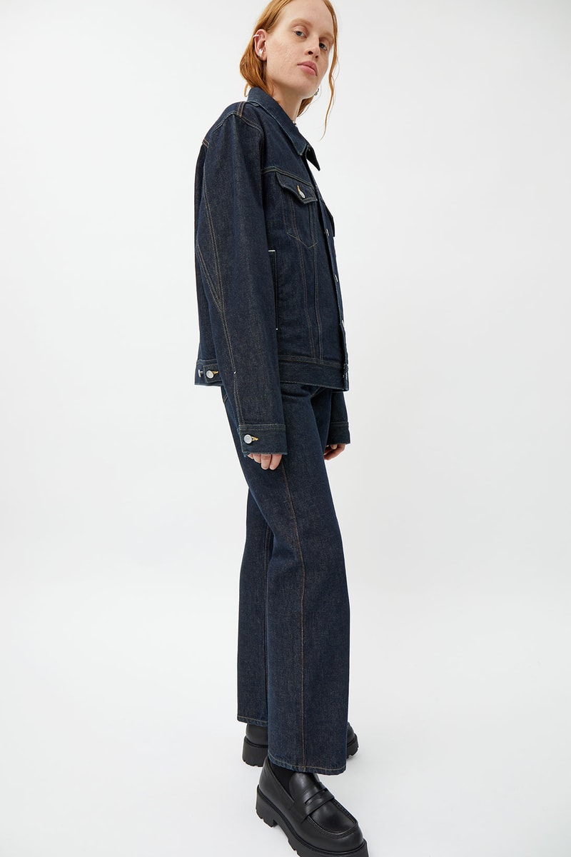 weekday denim jeans jackets sustainable recyclable eco-friendly capsule collection 