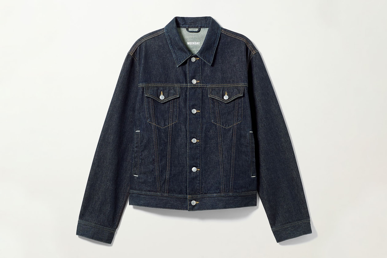 weekday denim jeans jackets sustainable recyclable eco-friendly capsule collection 