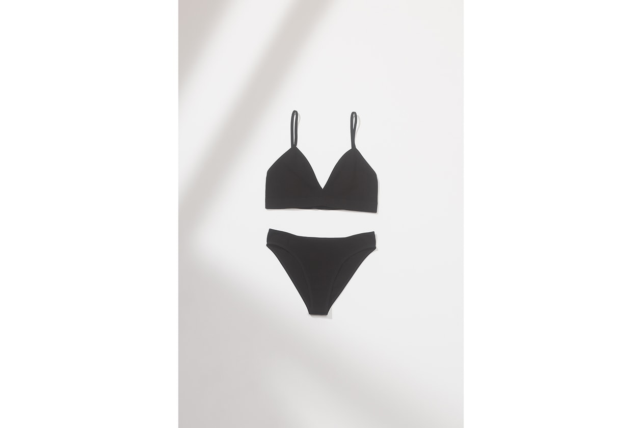 Zara Lingerie Collection Campaign Bra White