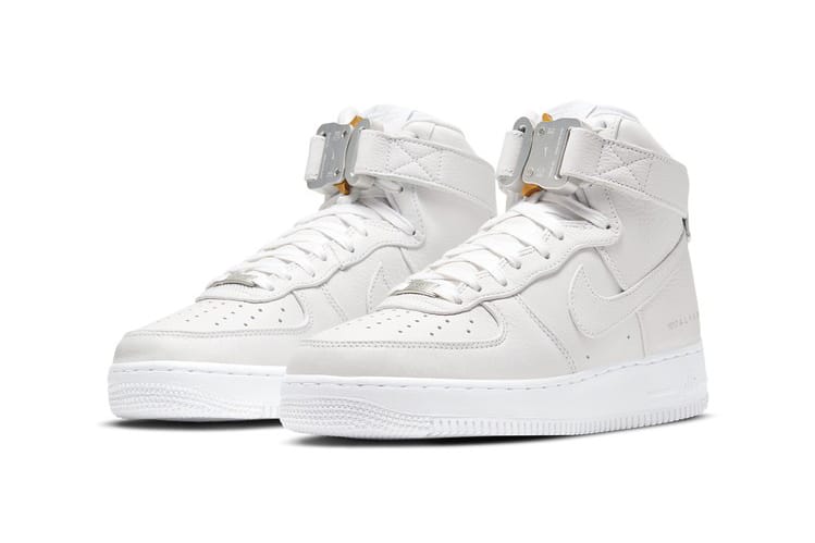 1017 ALYX 9SM x Nike Air Force 1 High to Drop in Crisp White and Black