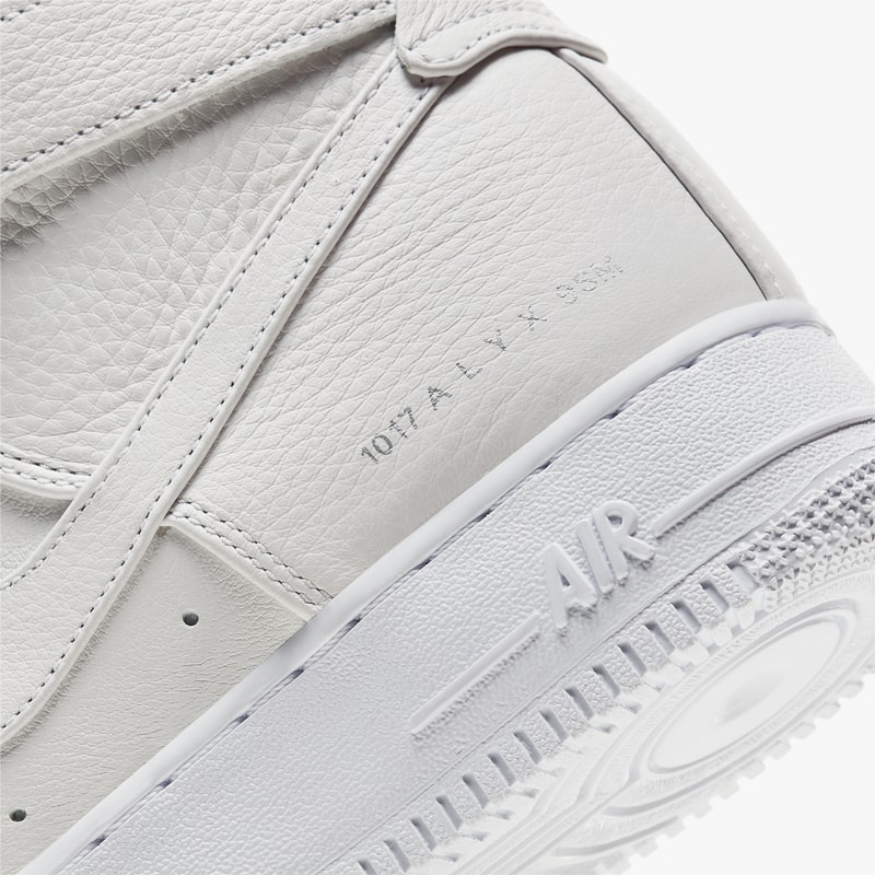 1017 alyx 9sm nike air force 1 af1 high collaboration white black sneakers release date matthew williams