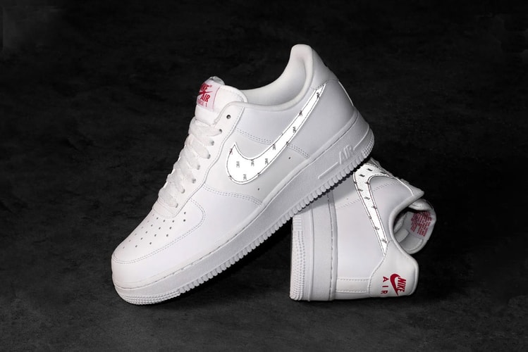 Stop Traffic in Nike's Reflective Air Force 1