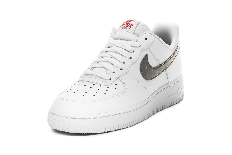 Nike Air Force 1 3M Reflective Silver White