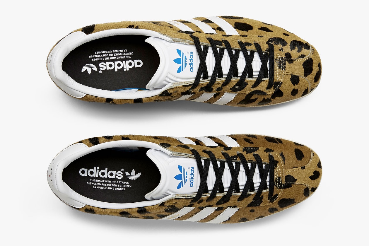 noah adidas originals gazelle camo cheetah sneakers collaboration price release date