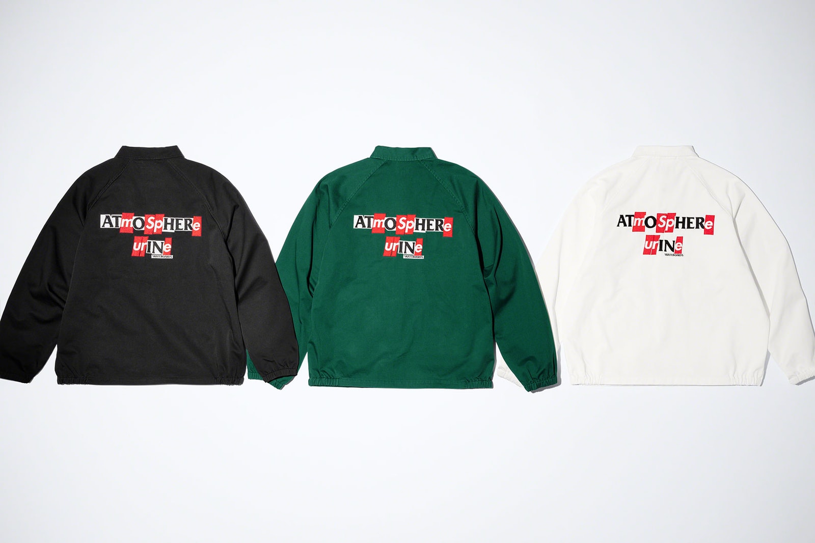 supreme antihero fall winter atmosphere urine collaboration skateboarding hoodies jackets t-shirts release info