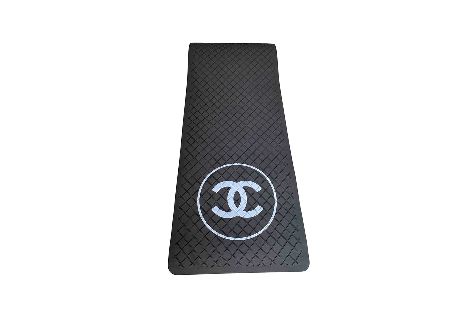 louis vuitton yoga mat  monogram leather strap luggage tag designer brand workout fitness exercise