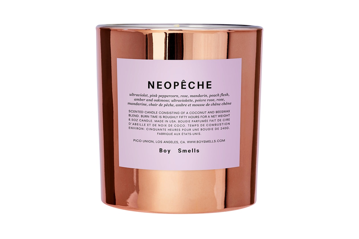 Scented Candles Fall Byredo Fleur Fantome Aesop Aganice Satya Sage Sun PF Candle Co Swell Acqua Di Parma Oh L'Amore Candle Boy Smells Neopeche