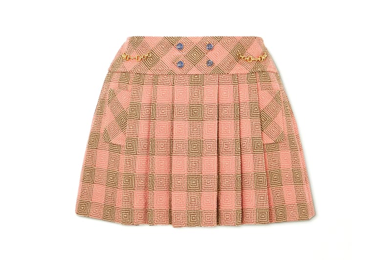 90s tweed skirt