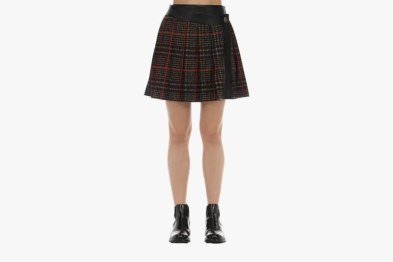 90s tweed skirt