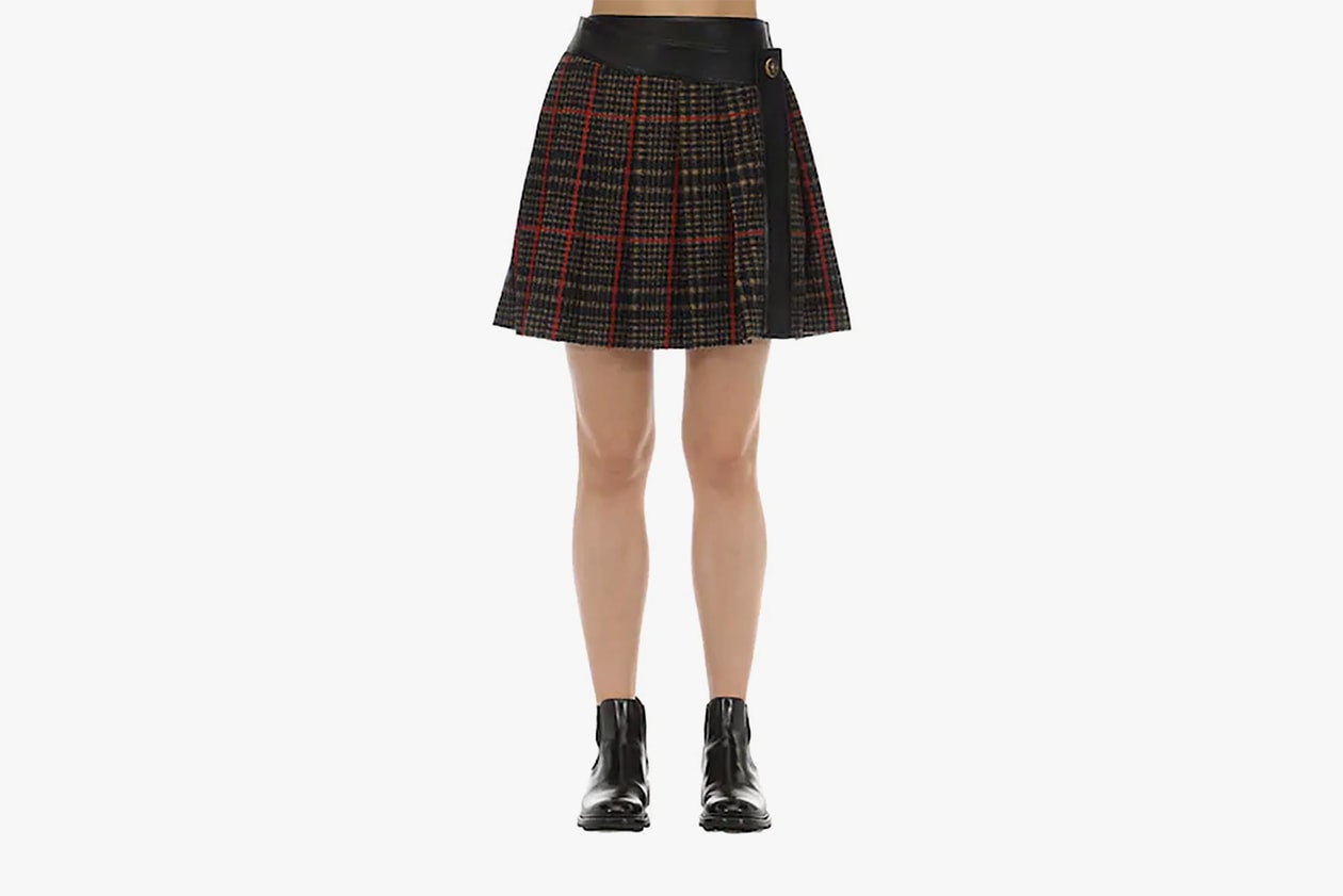 best mini kilt skirts 90s trend naomi campbell kate moss clueless alicia silverstone stacey dash plaid