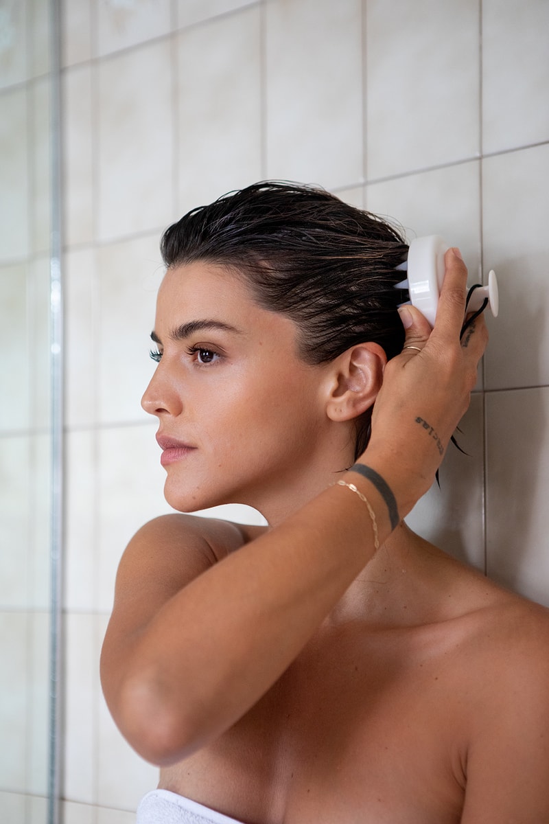 ceremonia sustainable clean latinx haircare brand scalp masajeador