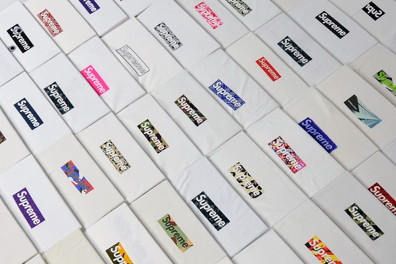 Christie's Is Auctioning Every Single Supreme Box Logo Shirt From 1994 to 2020