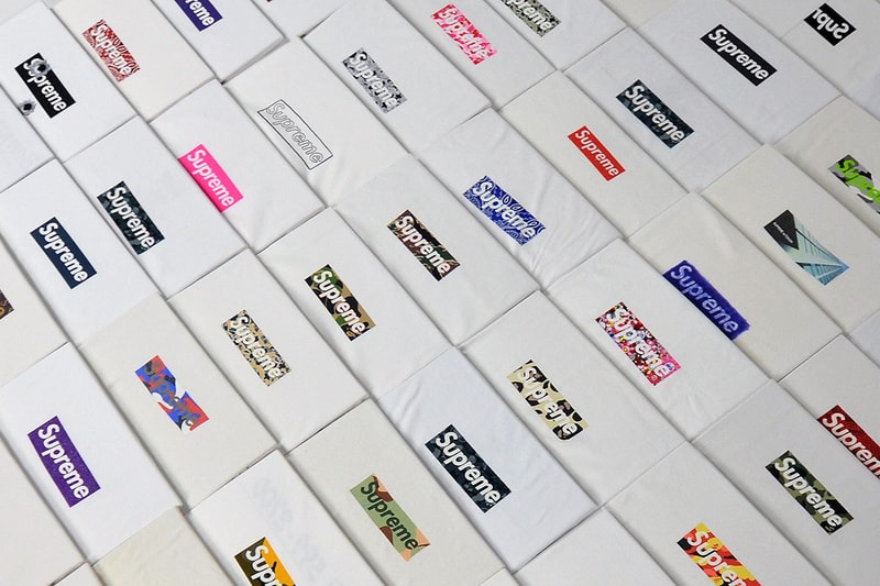 Christie's Supreme Box Logo Archive Sale 1994-2020 T-Shirt Collaborations Louis Vuitton COMME des GARCONS BAPE Takashi Murakami 