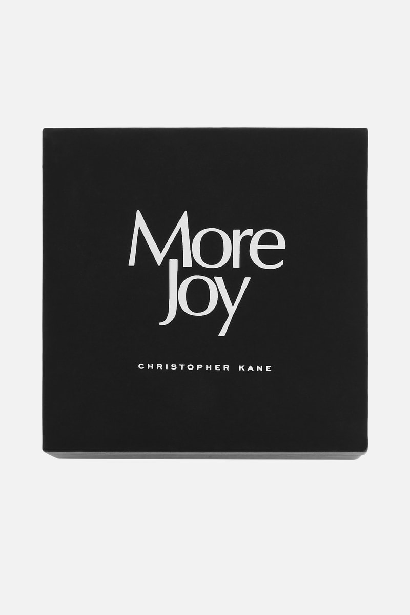 Christopher Kane More Joy Festive Collection Release Earrings Door Mat Vinyl Robe Sex Print Love 