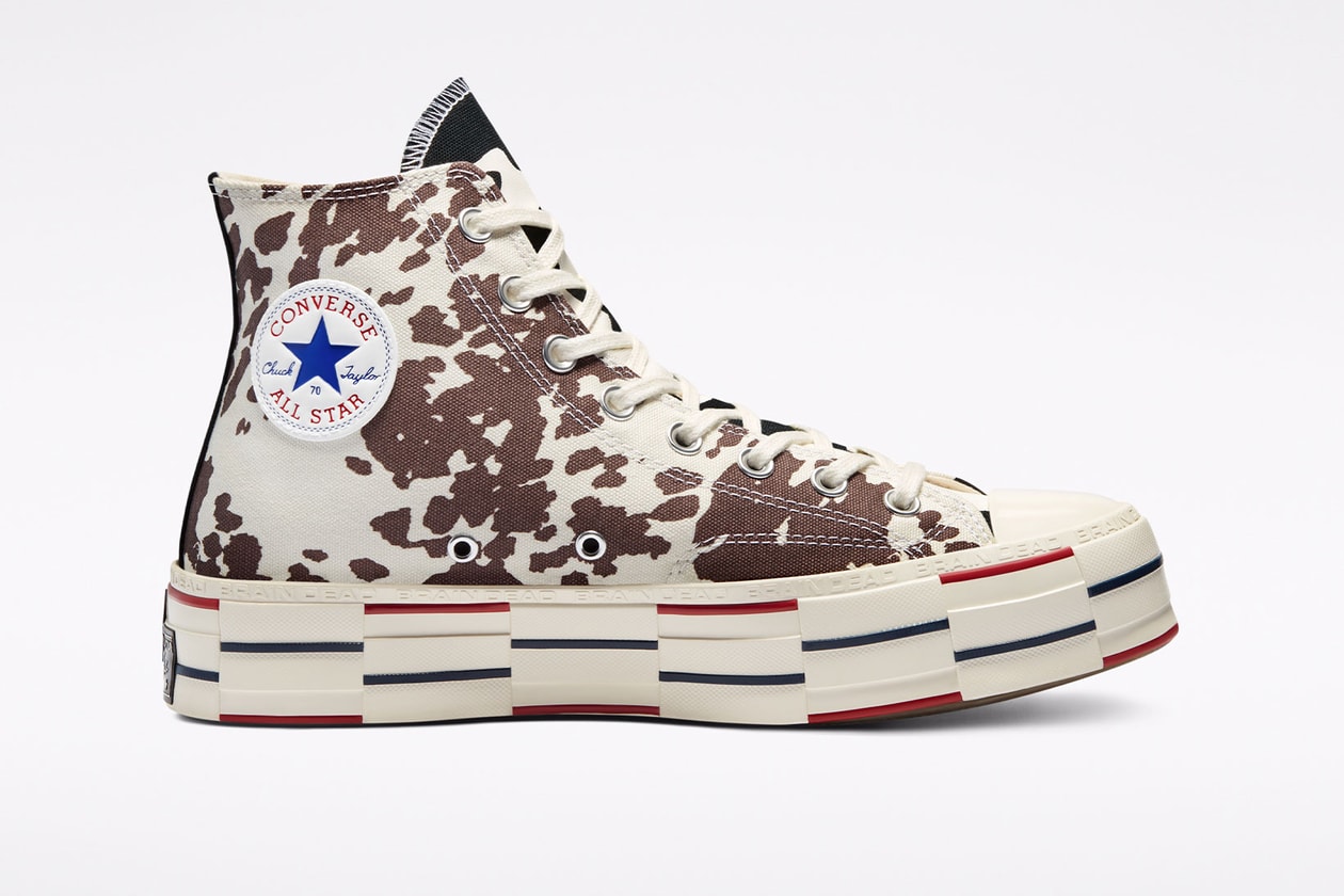 brain dead converse chuck 70 bosey mc collaboration cow animal print price release blood orange inner city youth los angeles