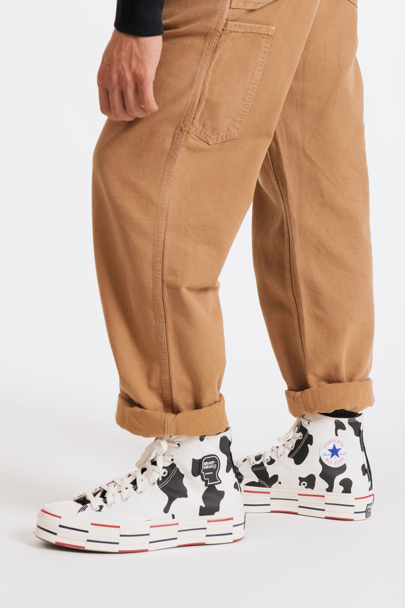 brain dead converse chuck 70 bosey mc collaboration cow animal print price release blood orange inner city youth los angeles