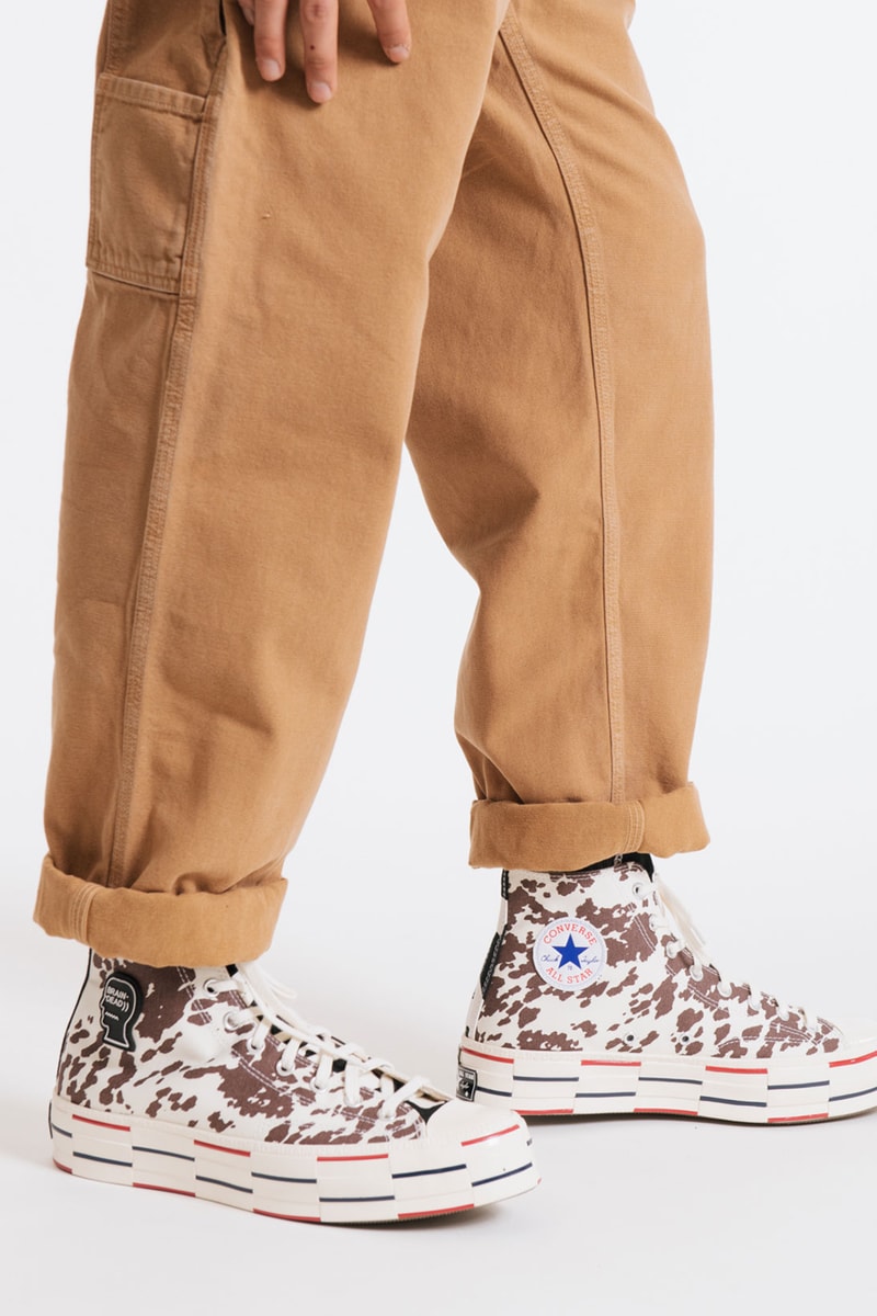 brain dead converse chuck 70 bosey mc collaboration cow animal print price release blood orange inner city youth los angeles