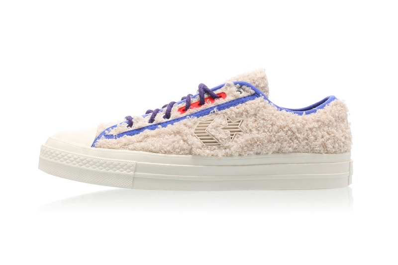 converse star player ox sherpa fleece cozy cream fuchsia white swan cactus flower lowtop